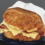 KFC Double Down sandwhich